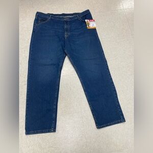 Wrangler Relaxed Fit Dark Blue Jeans